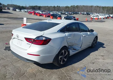 2022 Honda Insight Ex from USA, damaged, VIN 19XZE4F51NE005709